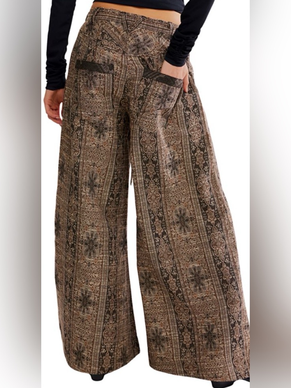 Free People Dahlia Wide Leg Pants - Picture 5 of 14